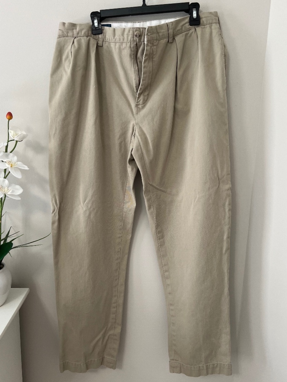 Polo Ralph Lauren Pleated Khaki Chinos